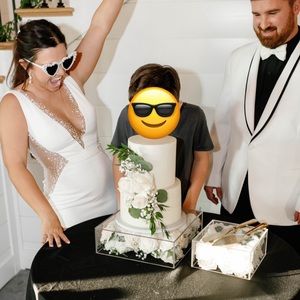 Enzoani Renee wedding gown. Size 6. Only alteration was removing train.